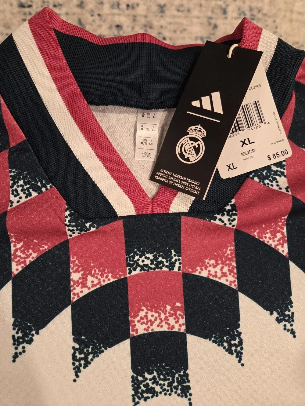 Adidas Real Madrid Stadium Jersey Men's Size XL